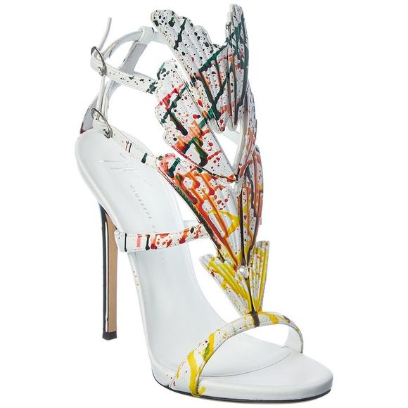 Giuseppe Zanotti Alien 115 Leather Sandal